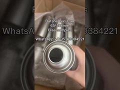 0.23mm Ingesnoerde Cassette Gasblik Buitenshuis Butaangasblik 65*165mm