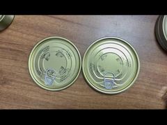 Tin 401# Easy Open End Eoe voor Tomatensausblikken Deksel Metalen Blikdeksel